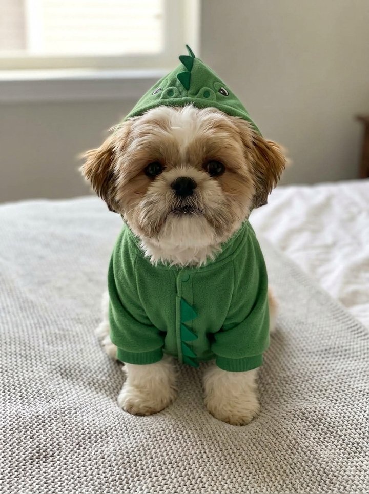 Dinosaur hoodie costume