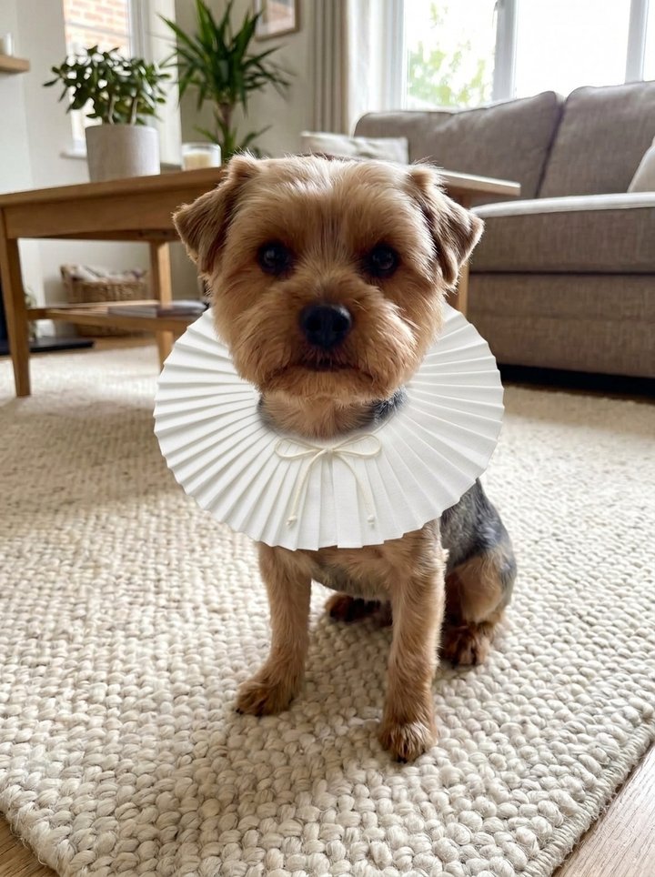 Sample Yorkie in a Halloween costume